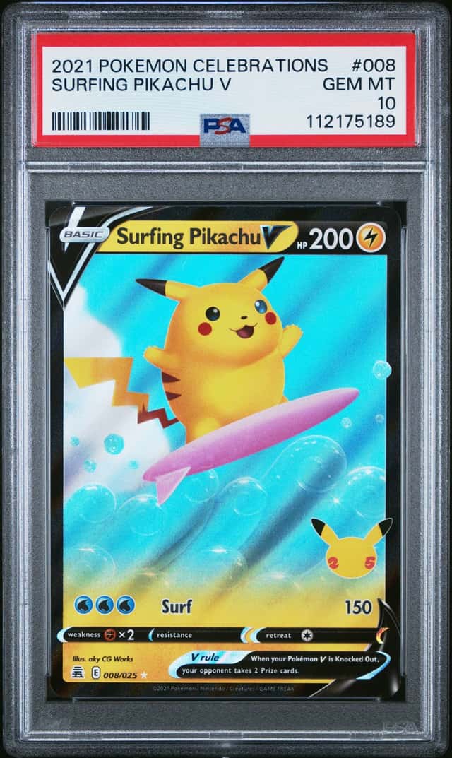 Surfing Pikachu V