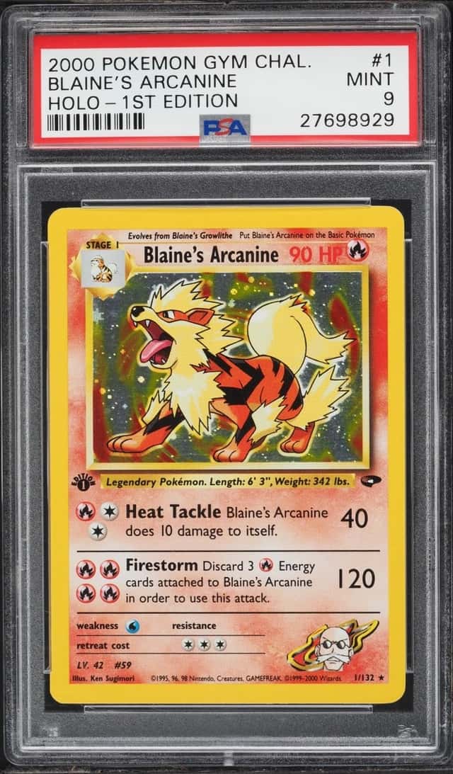 Blaine's Arcanine
