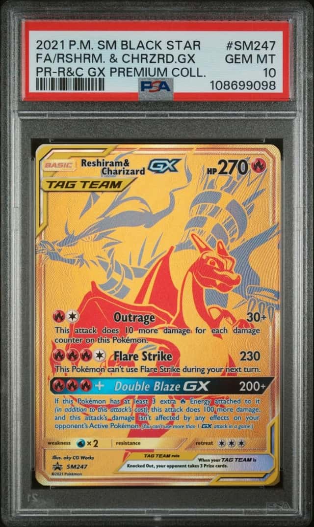 Reshiram & Charizard GX