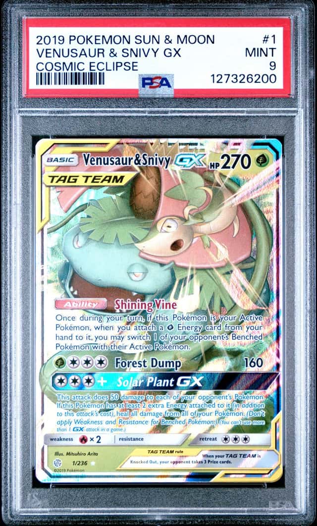 Venusaur & Snivy GX