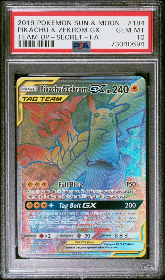 Pikachu & Zekrom GX