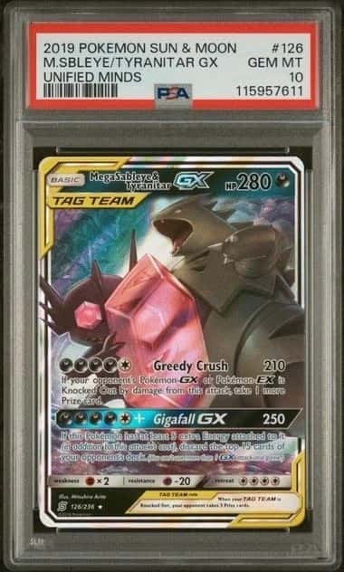 Mega Sableye & Tyranitar GX
