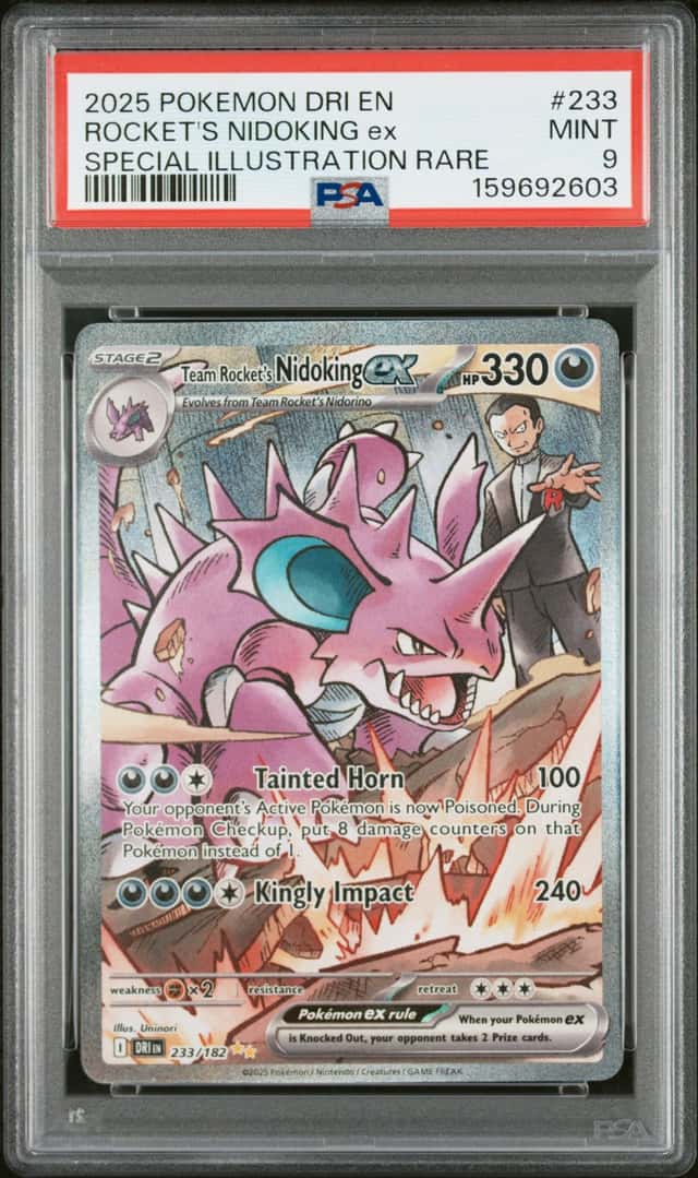 ROCKET'S NIDOKING ex