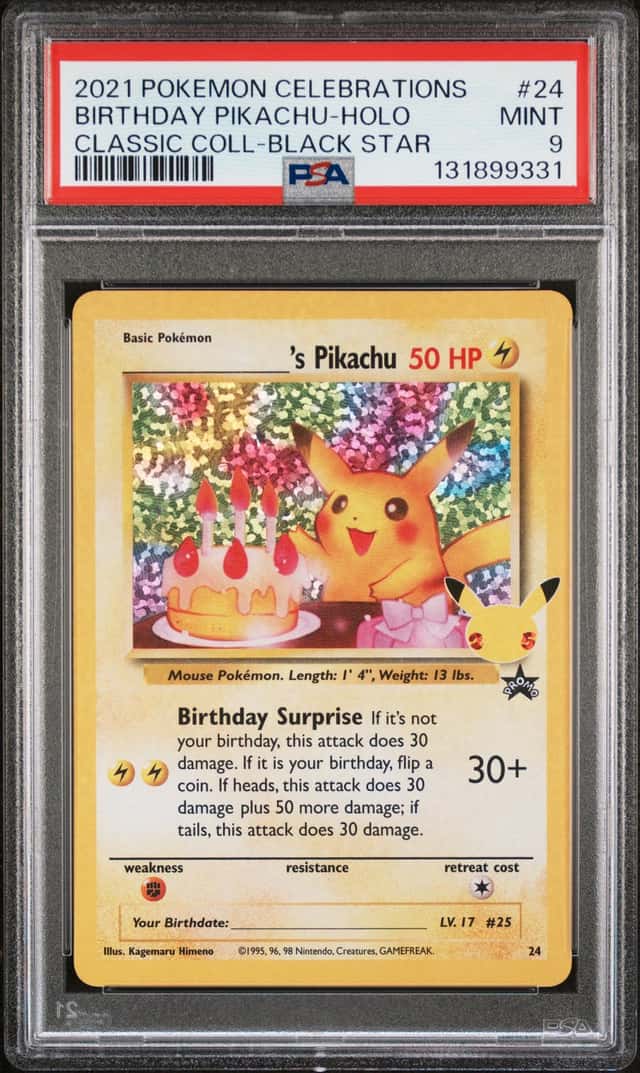 _____'s Pikachu STAMP [25th Anniversary] TEXTURED CONFETTI HOLO