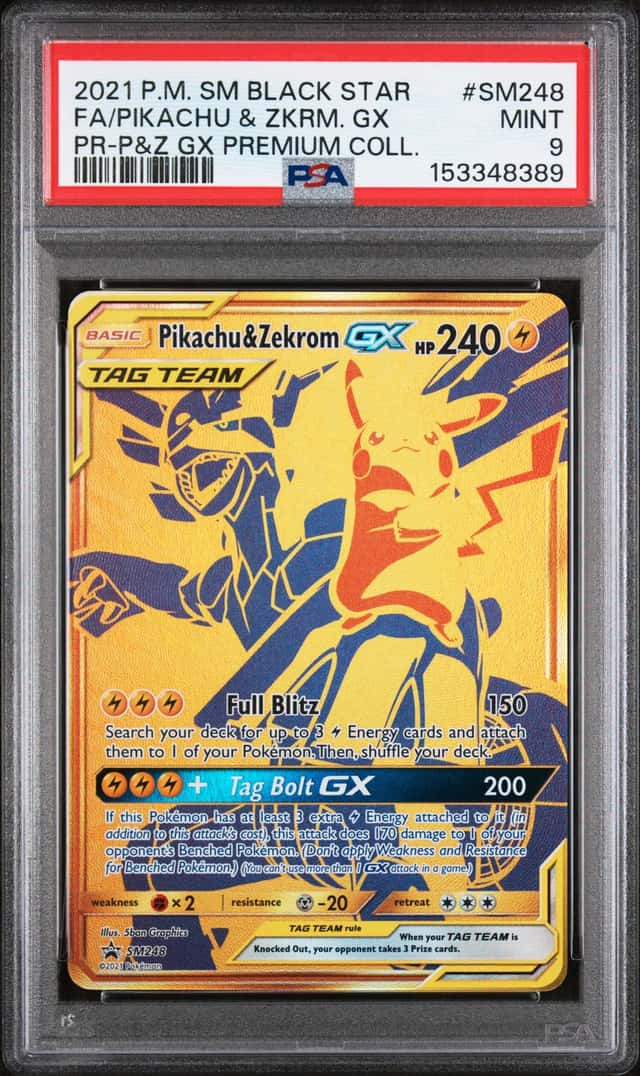 Pikachu & Zekrom GX
