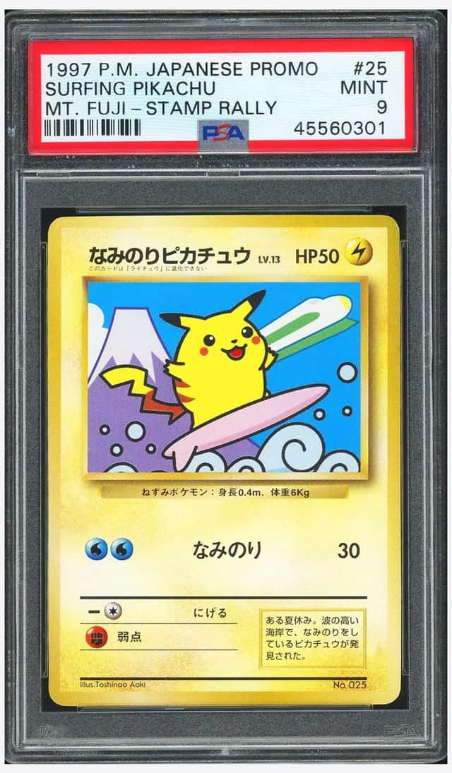 Surfing Pikachu
