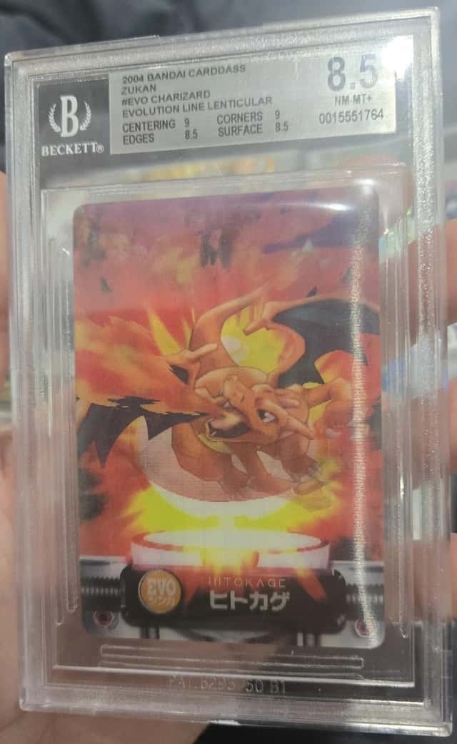 Charizard Evolution Line Lenticular