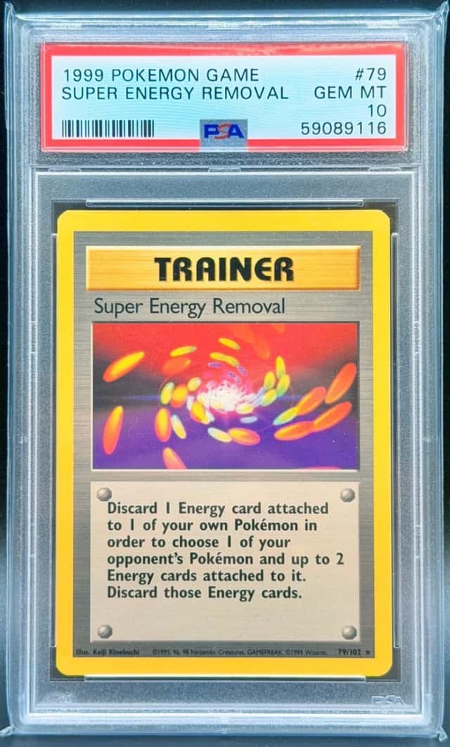 Super Energy Removal