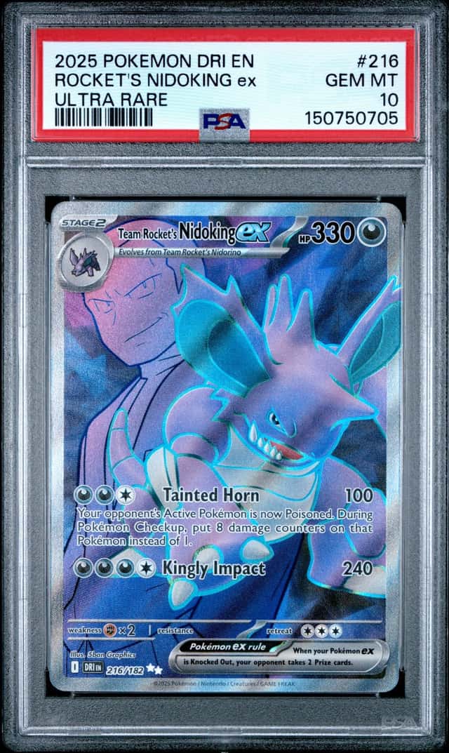 ROCKET'S NIDOKING ex