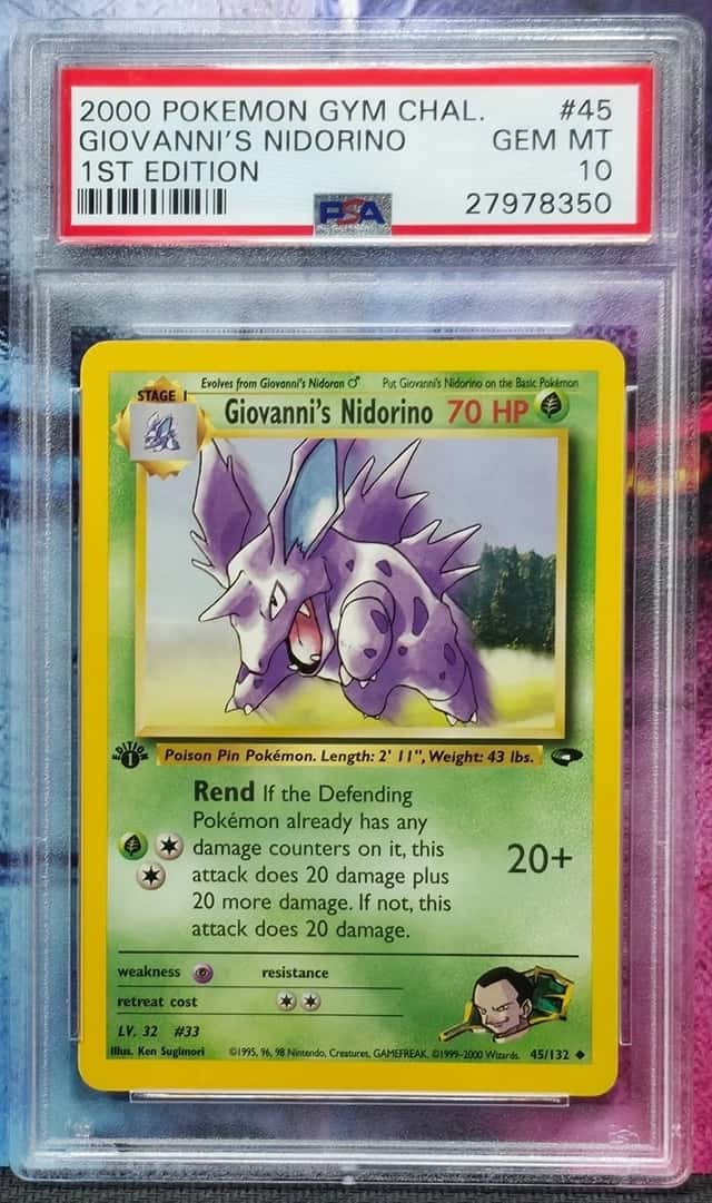 Giovanni's Nidorino