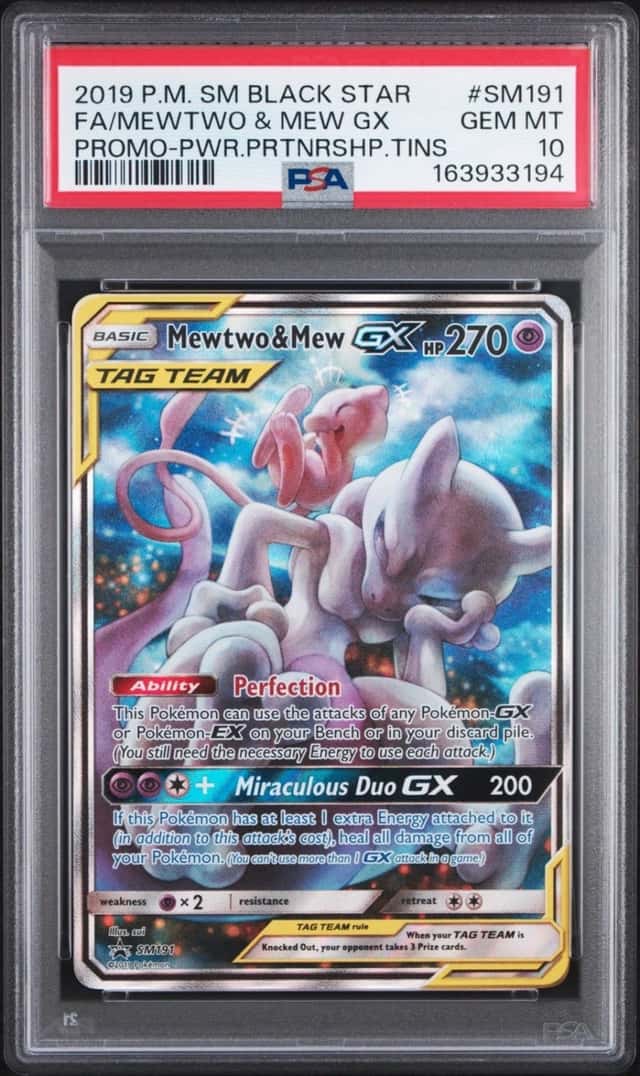 Mewtwo & Mew GX