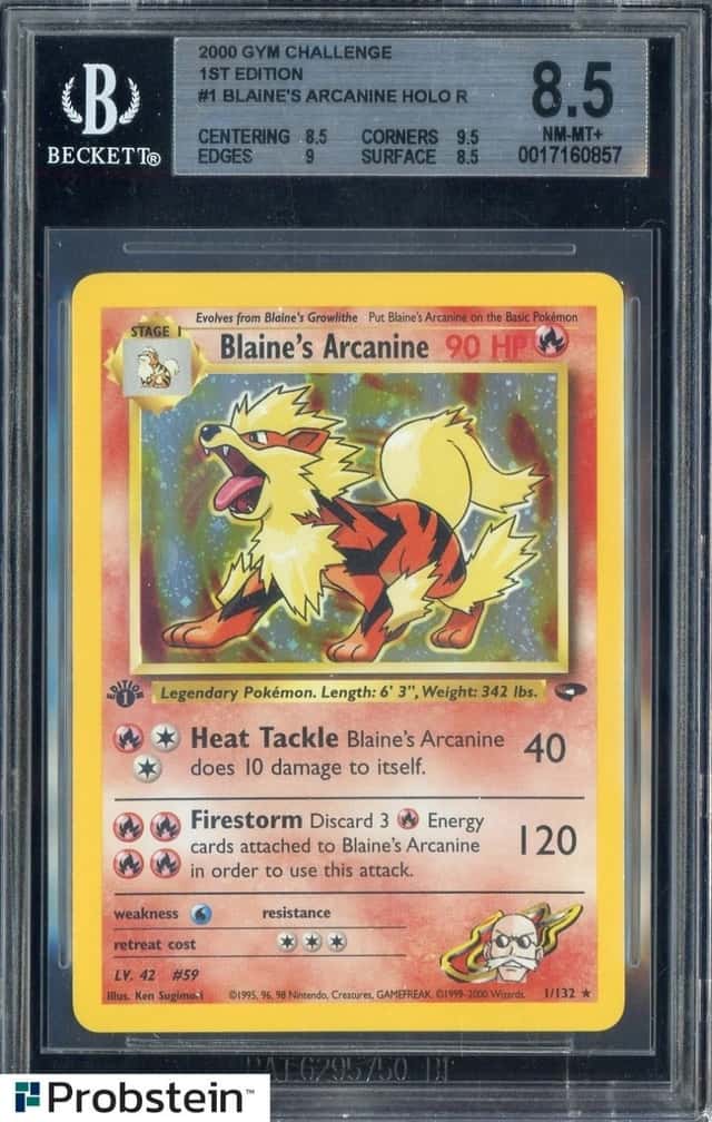 Blaine's Arcanine