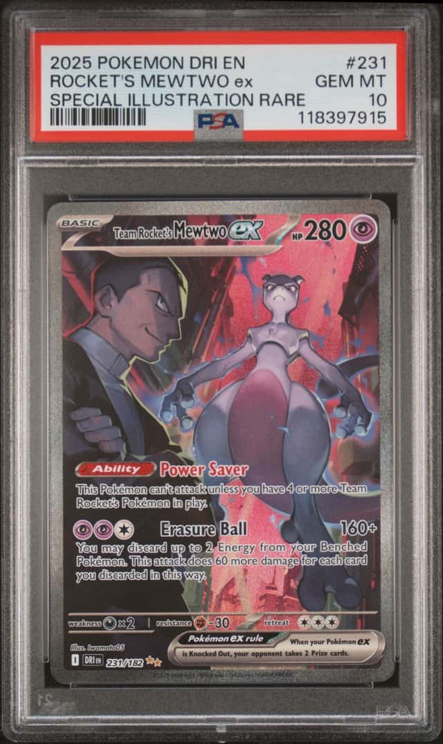 ROCKET'S MEWTWO ex