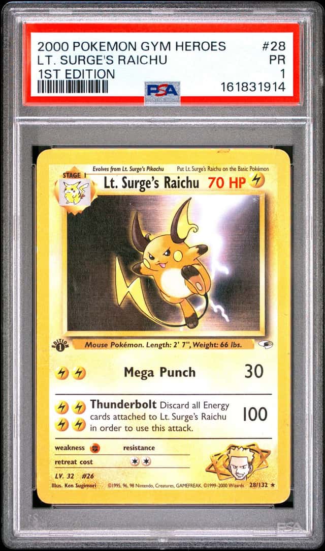 Lt. Surge's Raichu