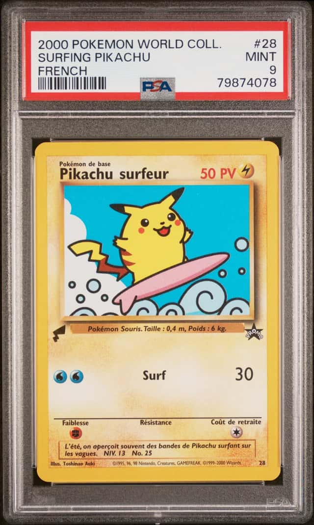 Surfing Pikachu