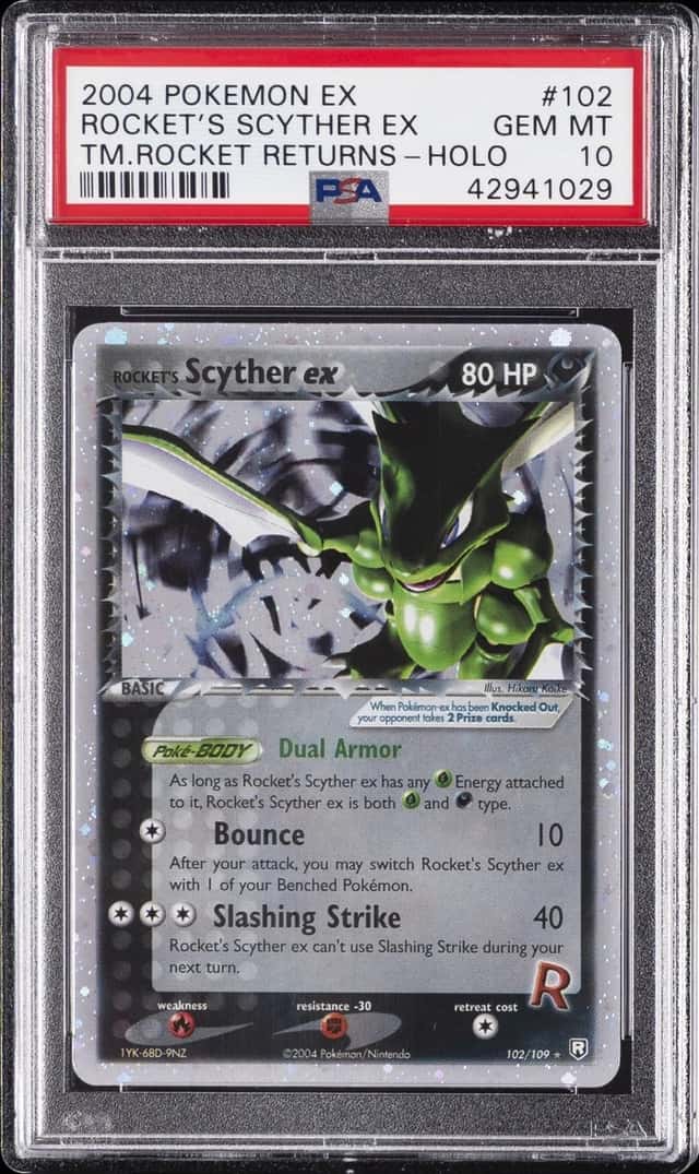 Rocket's Scyther EX