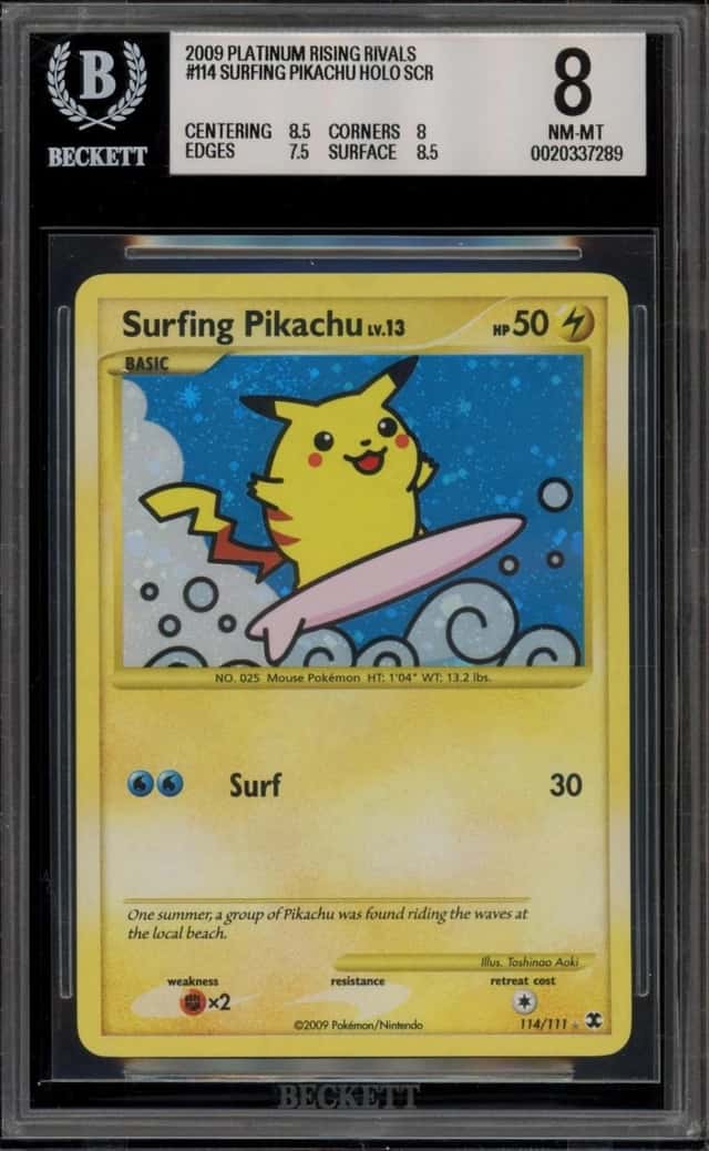 Surfing Pikachu