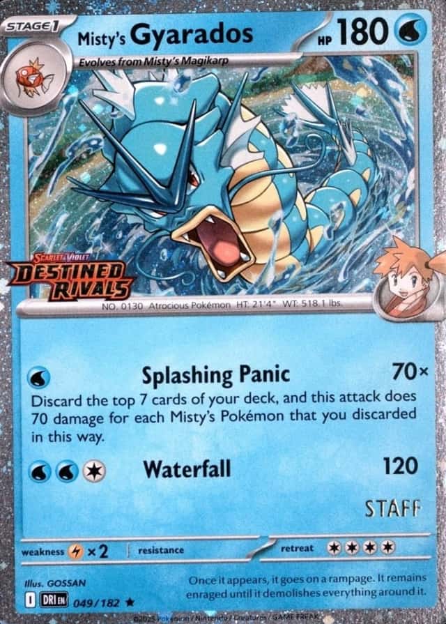 Non-Holo · Prerelease · Staff