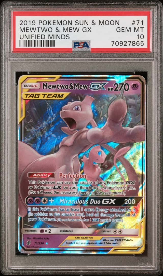 Mewtwo & Mew GX