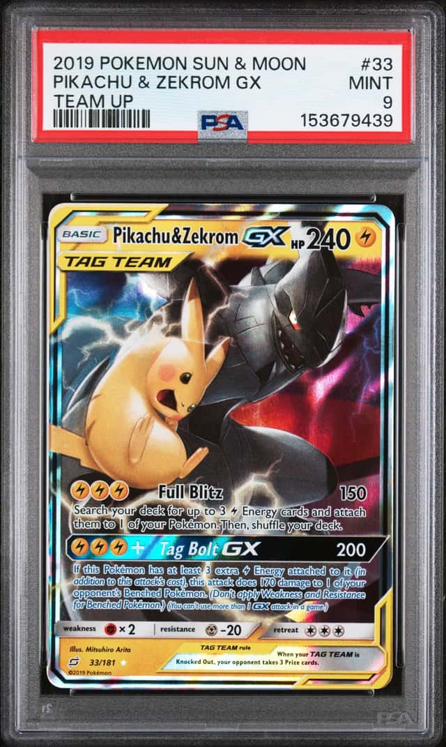 Pikachu & Zekrom GX