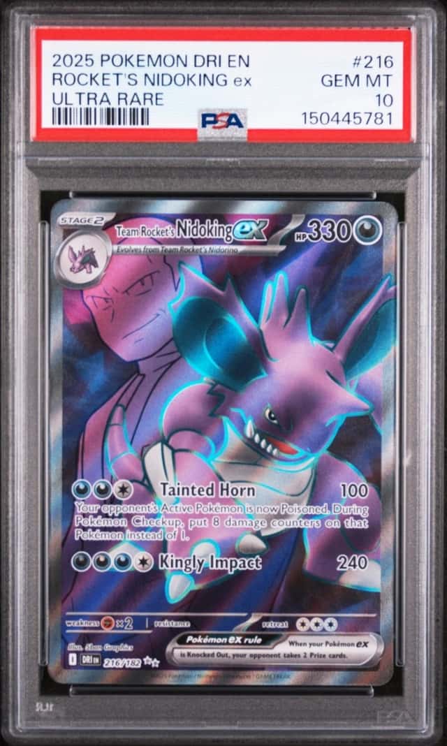 ROCKET'S NIDOKING ex