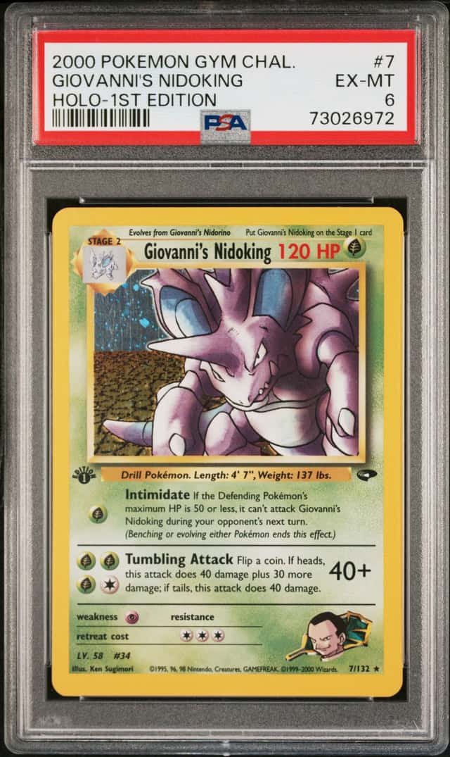 Giovanni's Nidoking