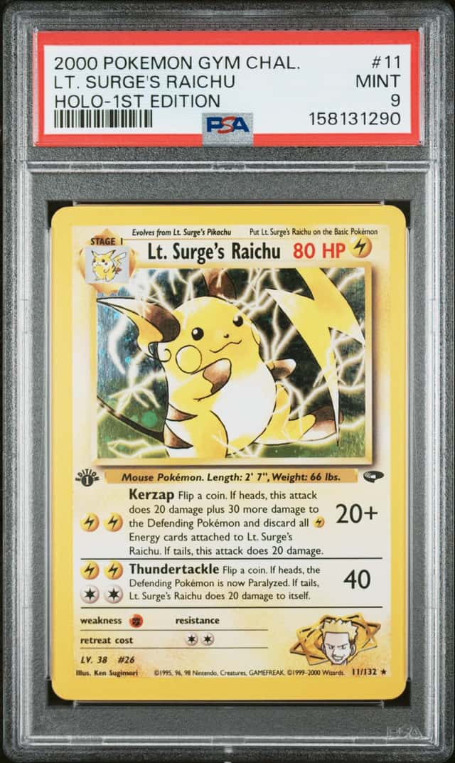 Lt. Surge's Raichu