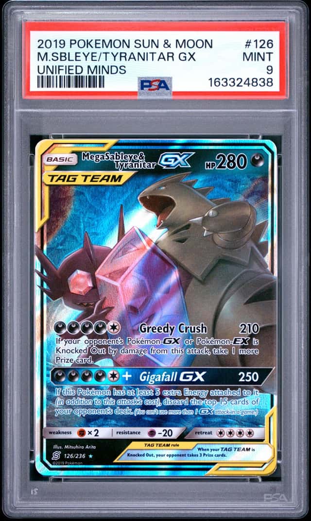 Mega Sableye & Tyranitar GX