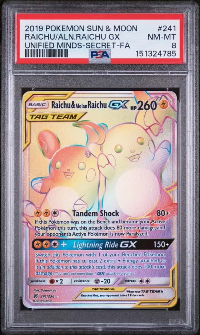 Raichu & Alolan Raichu GX