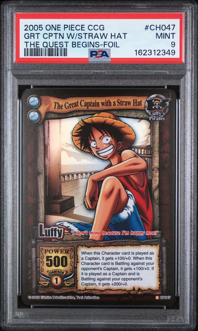 GRT CPTN W/STRAW HAT