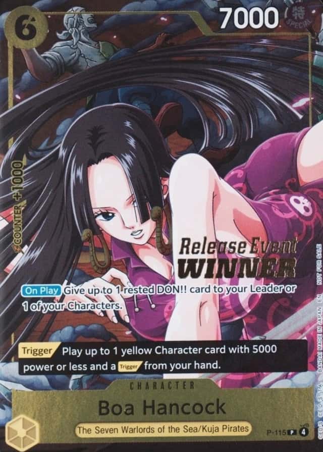 Release Event, Winner