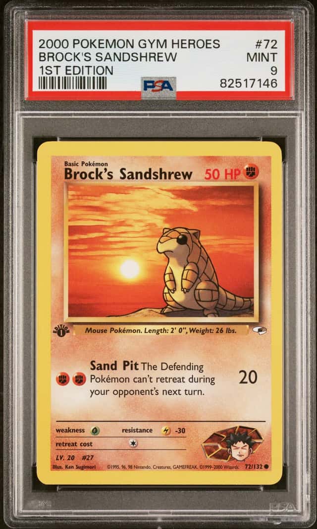 Brock's Sandshrew