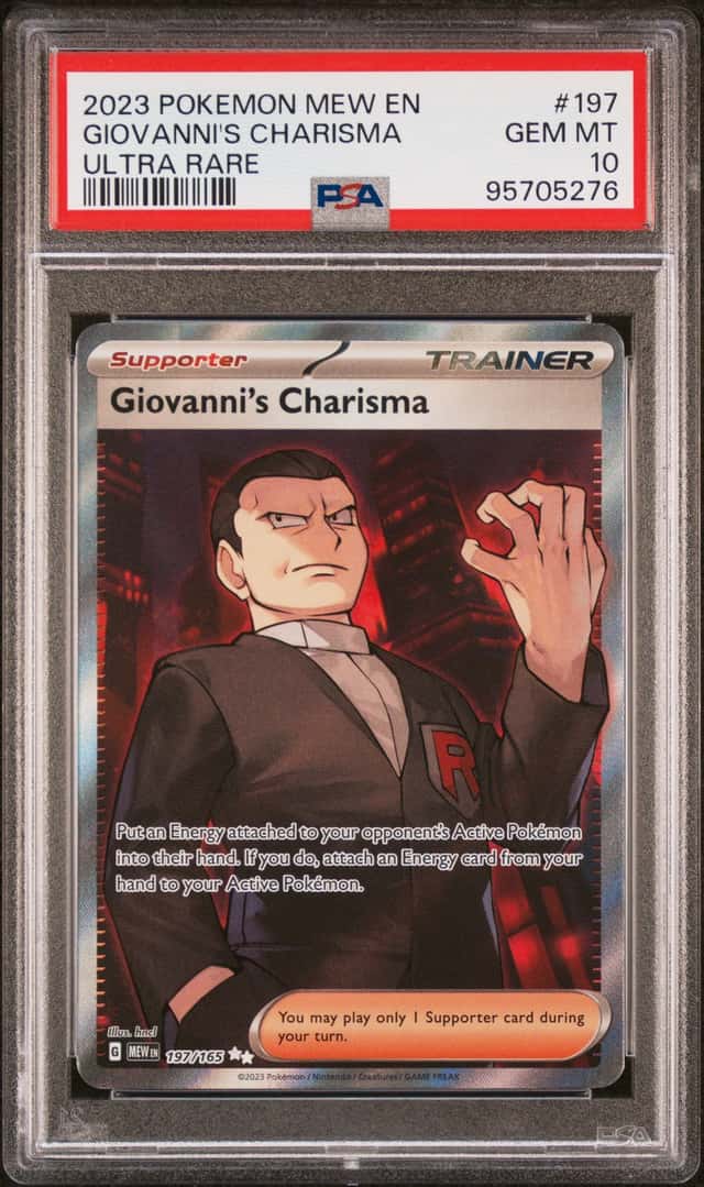 Giovanni's Charisma