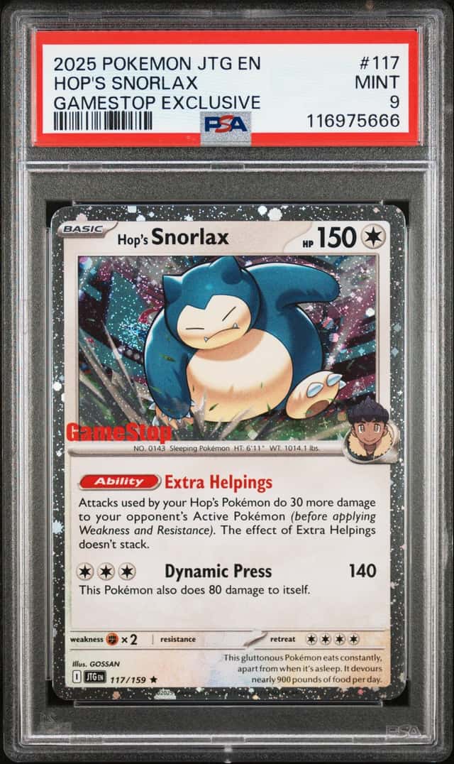 Hop's Snorlax