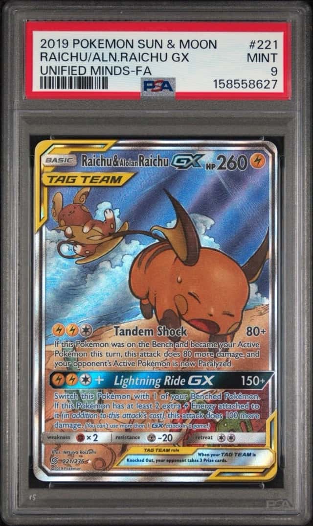 Raichu & Alolan Raichu GX