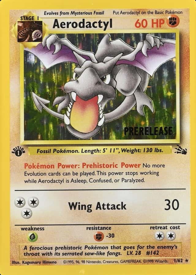 1St Edition · Prerelease