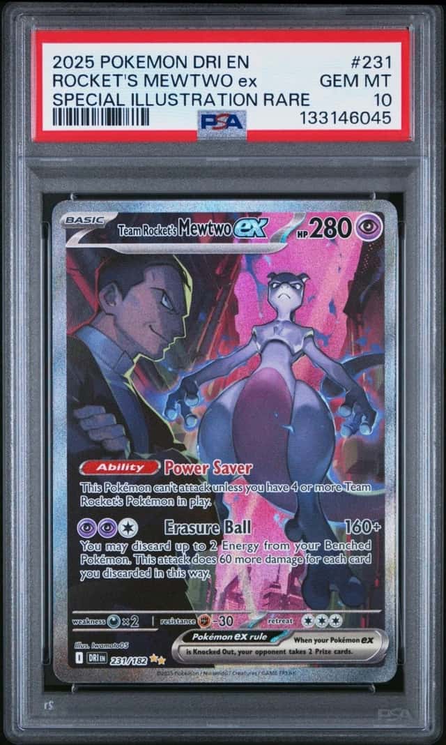 ROCKET'S MEWTWO ex