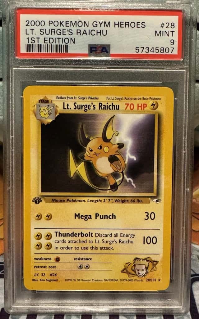 Lt. Surge's Raichu