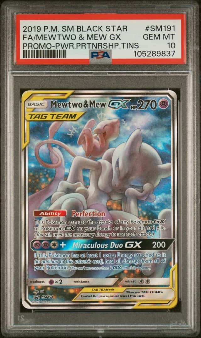 Mewtwo & Mew GX