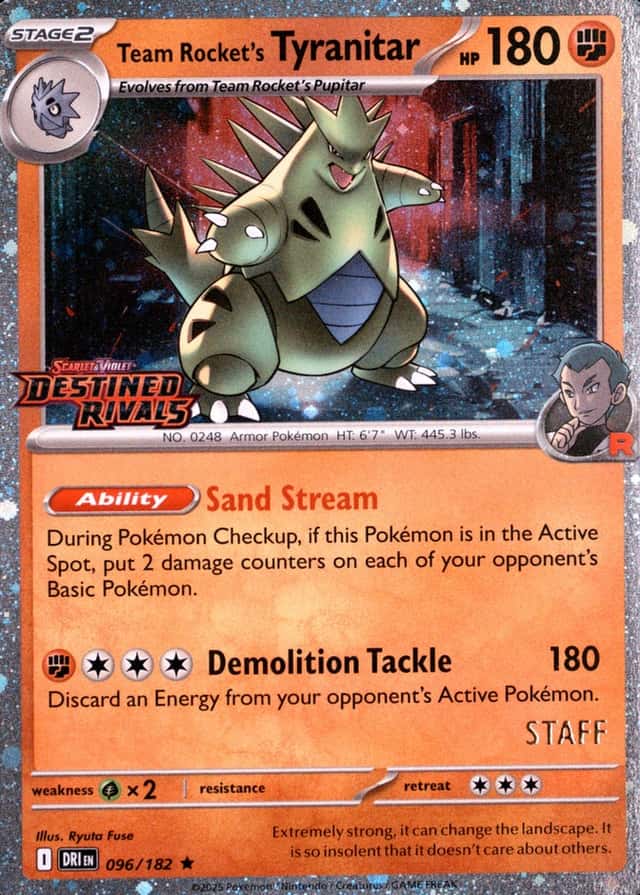 Holo · Prerelease · Staff
