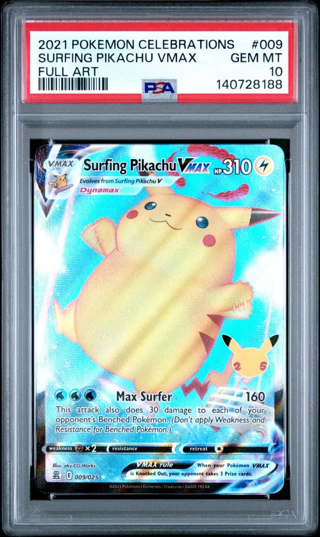 Surfing Pikachu VMAX