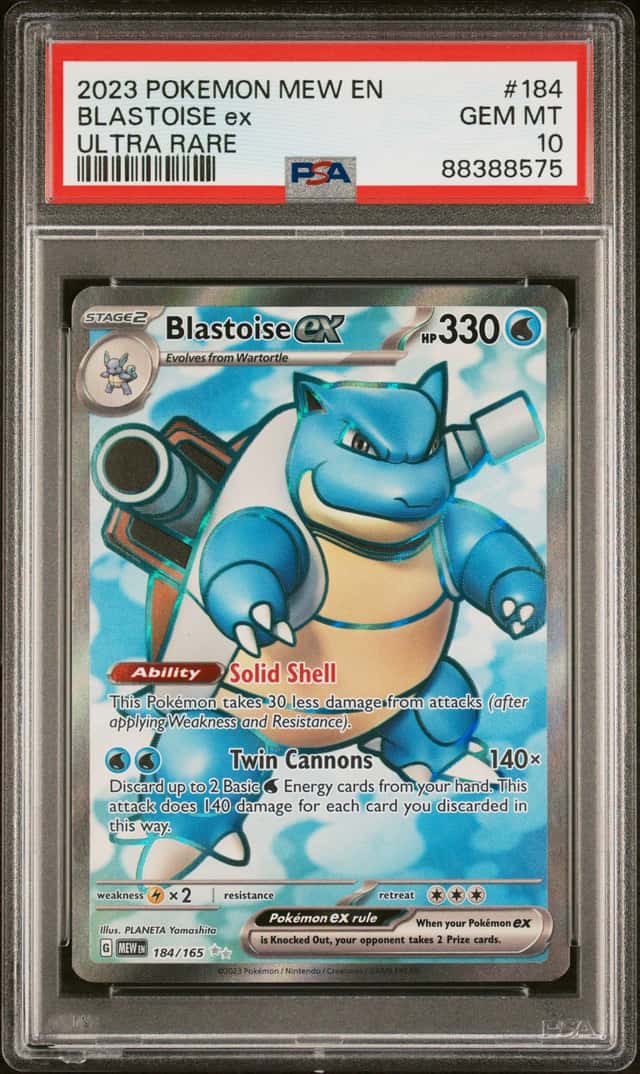 BLASTOISE ex