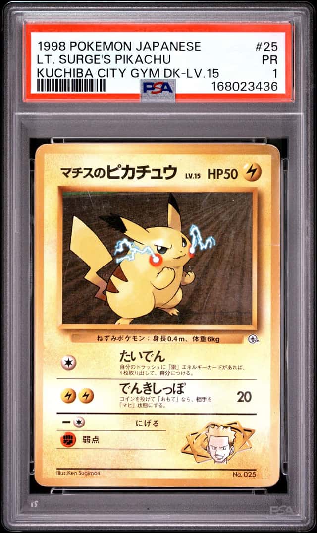 Lt. Surge's Pikachu
