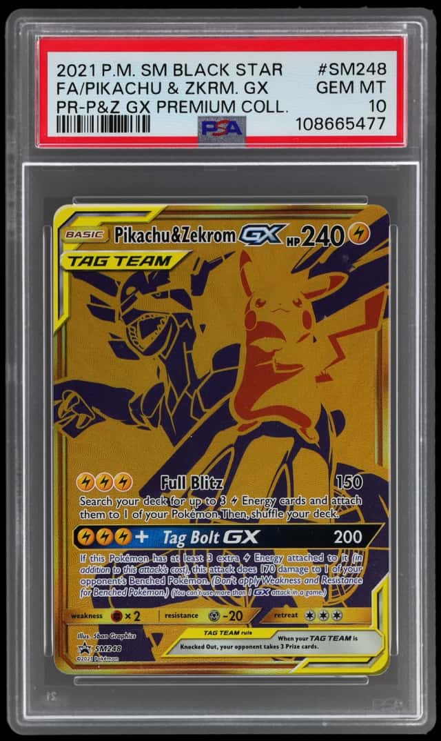Pikachu & Zekrom GX