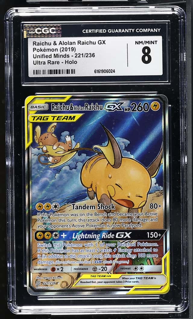 Raichu & Alolan Raichu GX