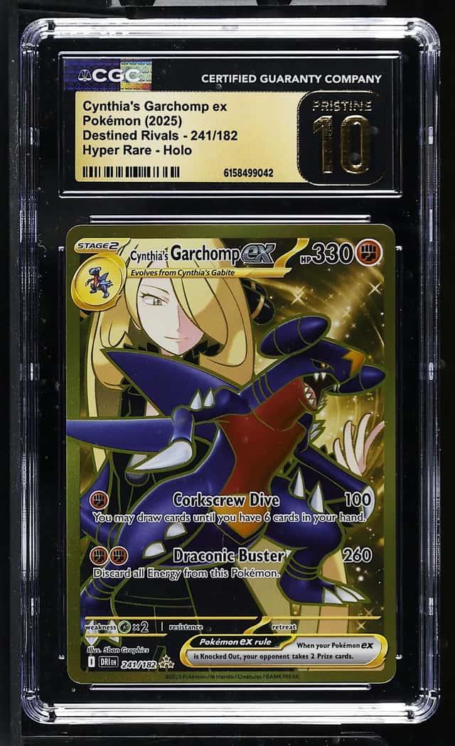 CYNTHIA'S GARCHOMP ex