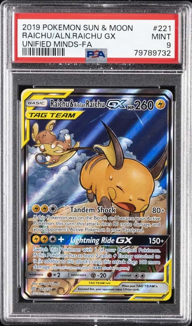 Raichu & Alolan Raichu GX