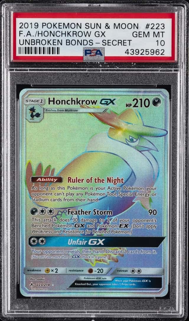 Honchkrow GX