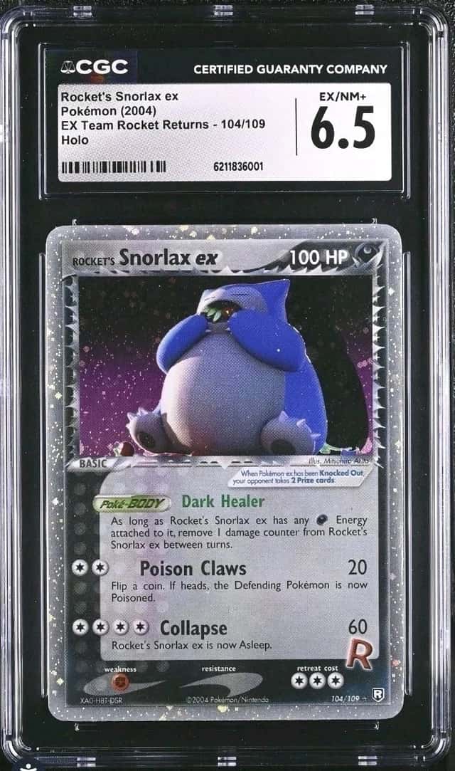 Rocket's Snorlax EX
