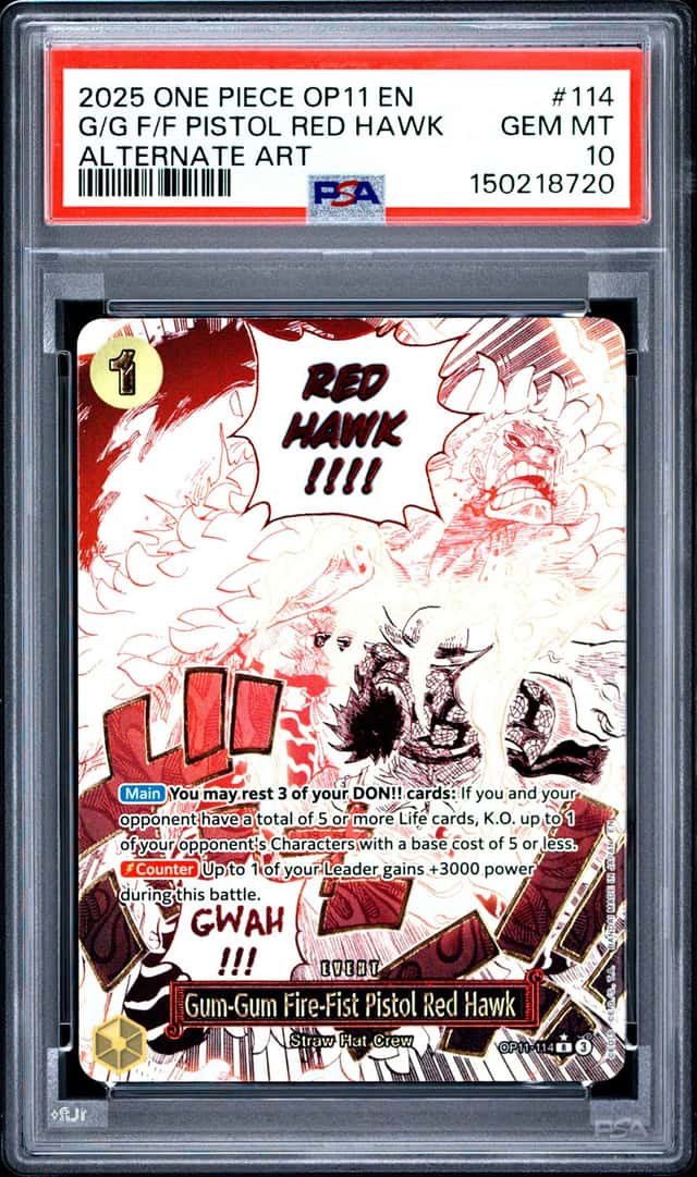 Gum-Gum Fire-Fist Pistol Red Hawk